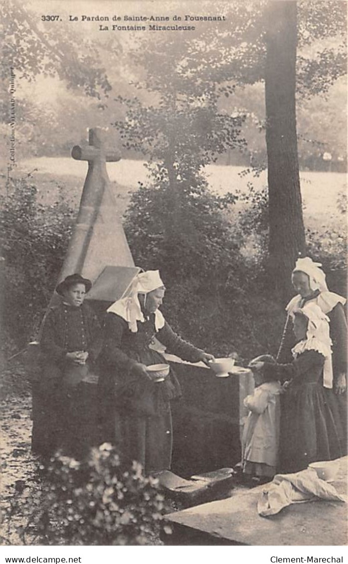 Le Pardon De Sainte Anne De FOUESNANT - La Fontaine Miraculeuse - Très Bon état - Fouesnant