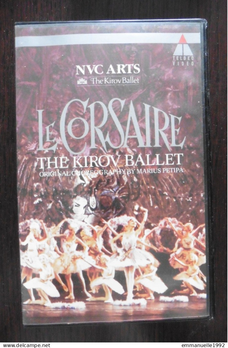 VHS Le Corsaire Par Le Ballet Du Kirov - Yevgeny Neff A.Asylmuratova Y. Pankova - Concerto E Musica