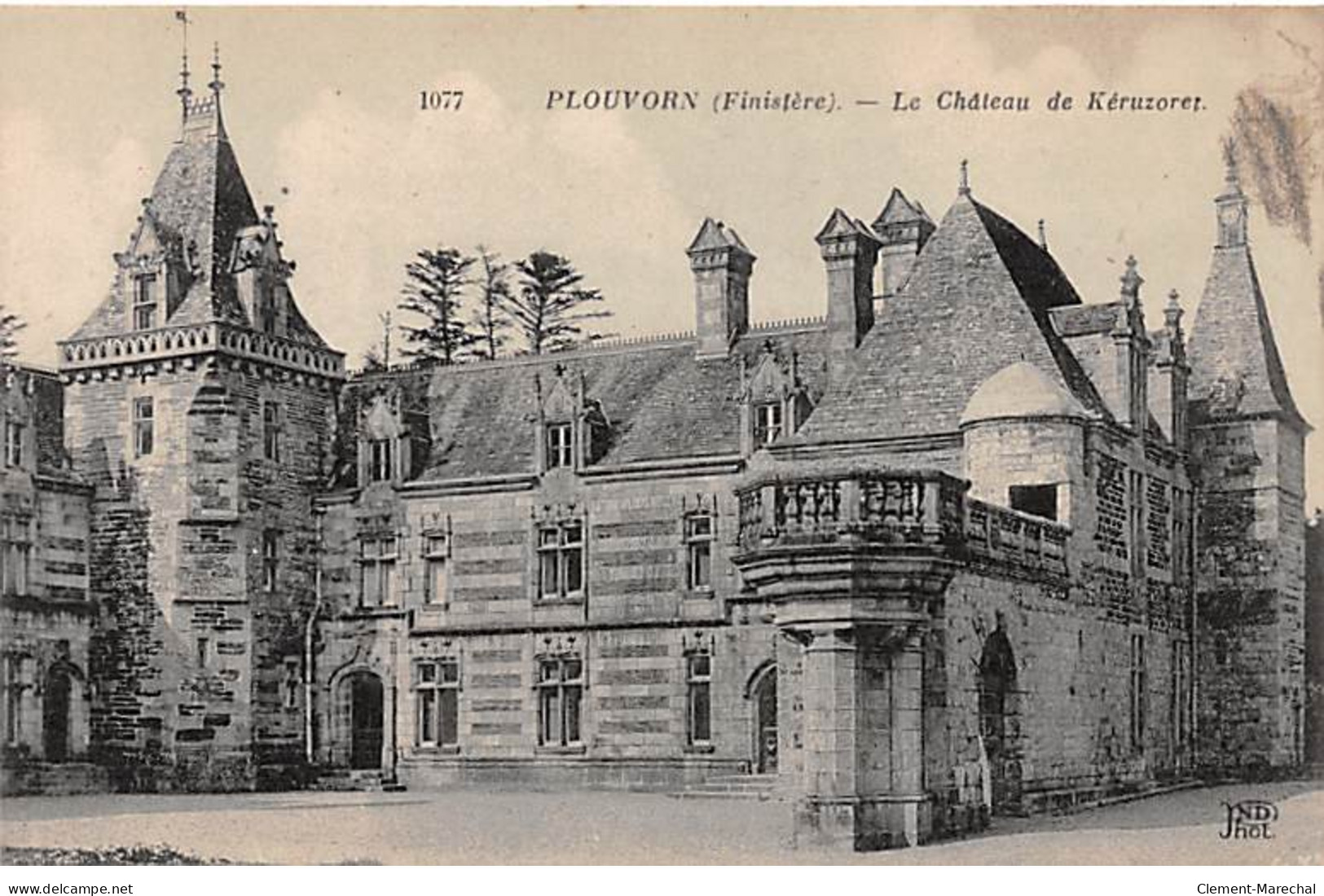 PLOUVORN - Le Château De Kéruzoret - Très Bon état - Autres & Non Classés
