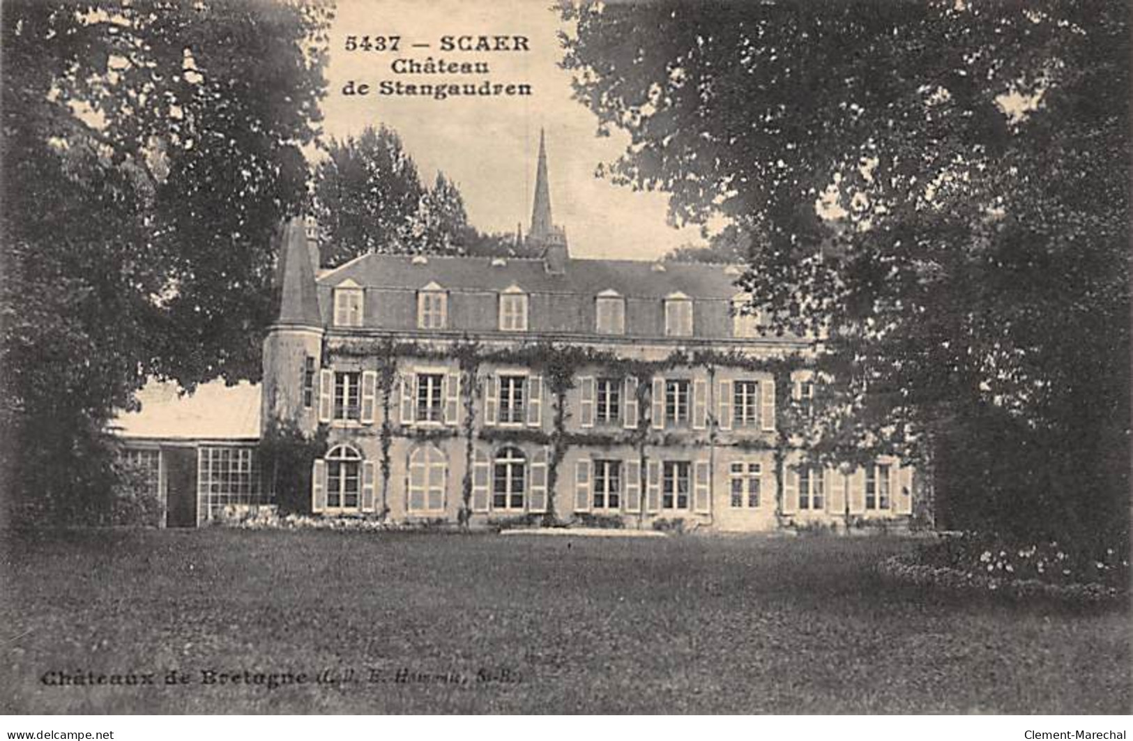 SCAER - Château De Stangaudren - Très Bon état - Other & Unclassified