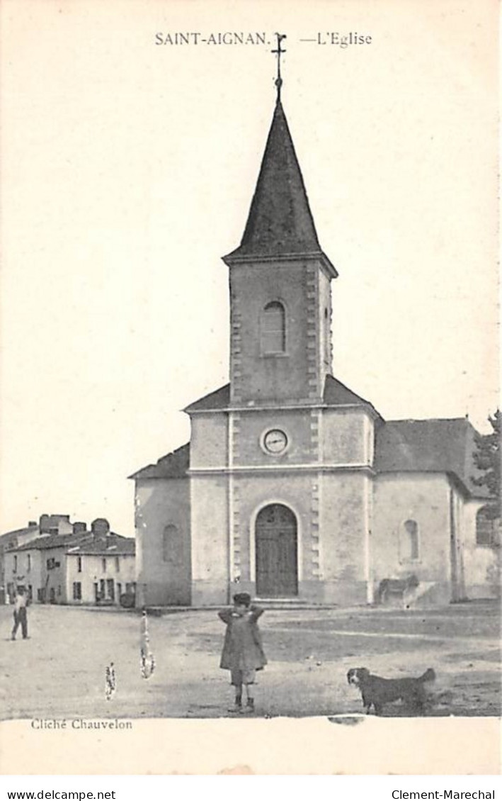 SAINT AIGNAN - L'Eglise - Très Bon état - Saint Aignan