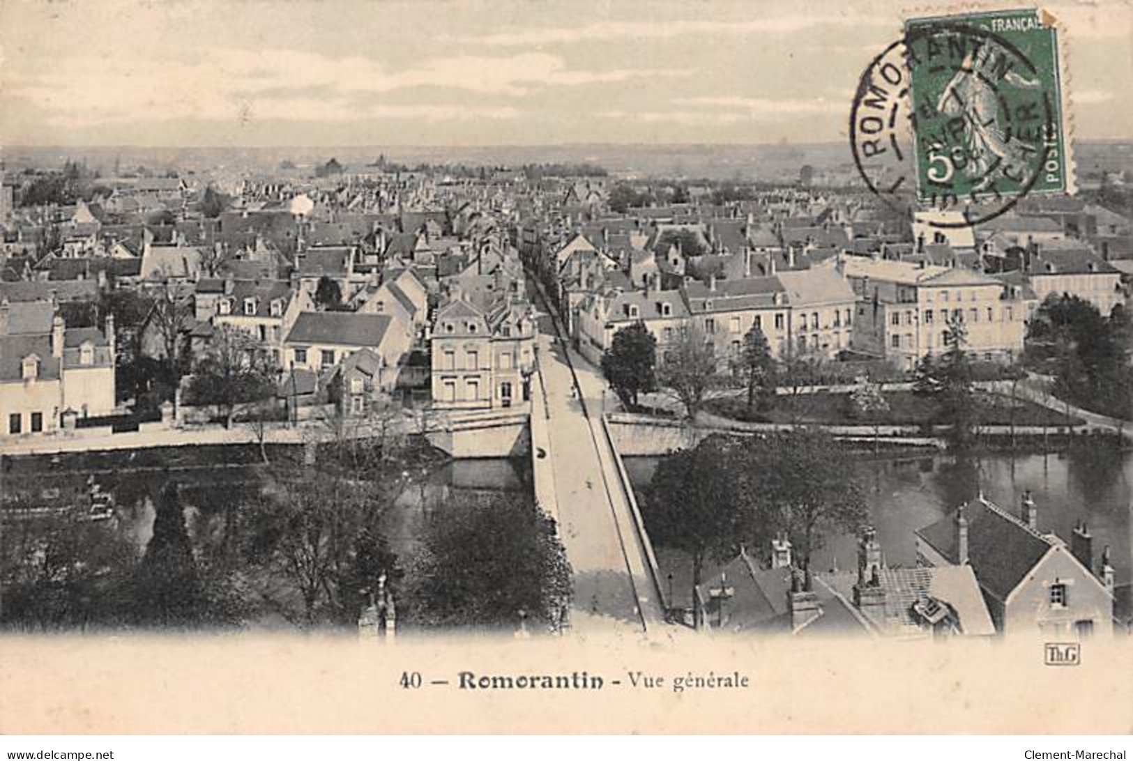 ROMORANTIN - Vue Générale - état - Romorantin