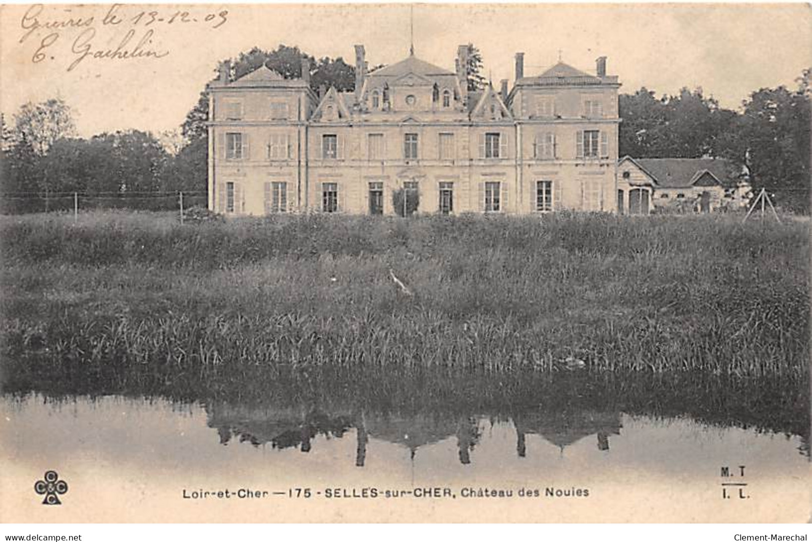 SELLES SUR CHER - Château Des Nouies - Très Bon état - Selles Sur Cher