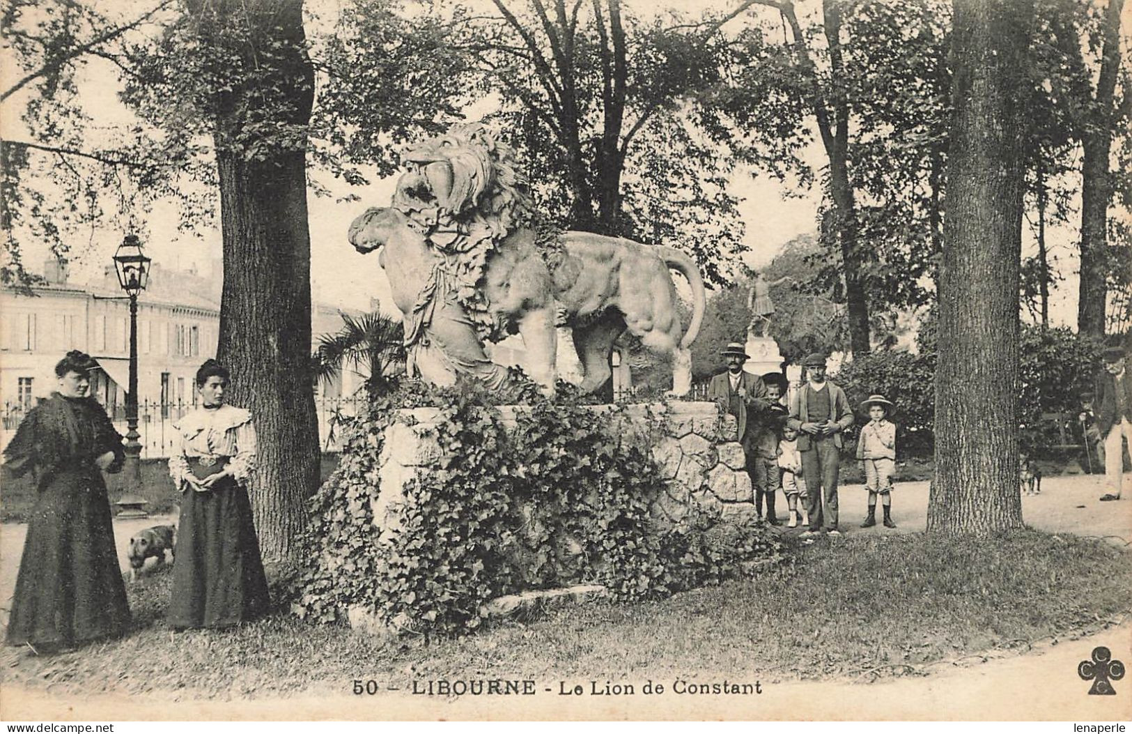 D8633 Libourne Le Lion De Constant - Libourne