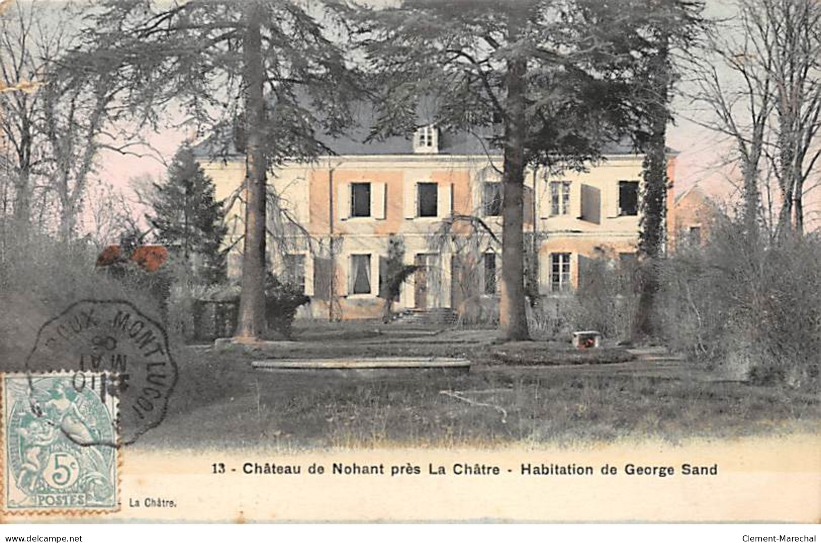 Château De NOHANT Près La Châtre - Habitation De George Sand - Très Bon état - La Chatre