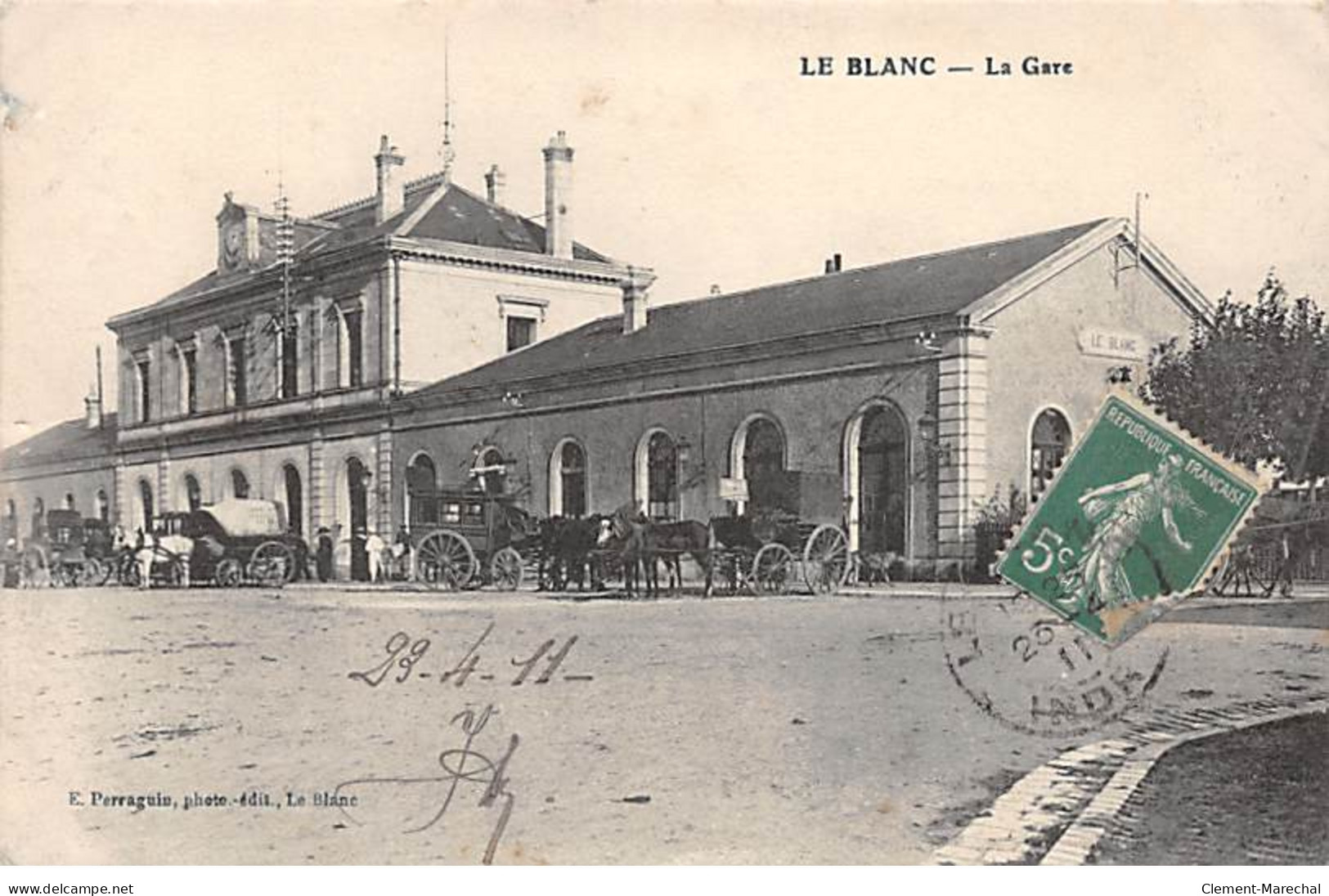 LE BLANC - La Gare - état - Le Blanc