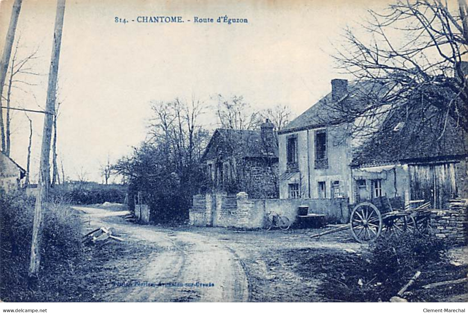 CHANTOME - Route D'Eguzon - Très Bon état - Otros & Sin Clasificación