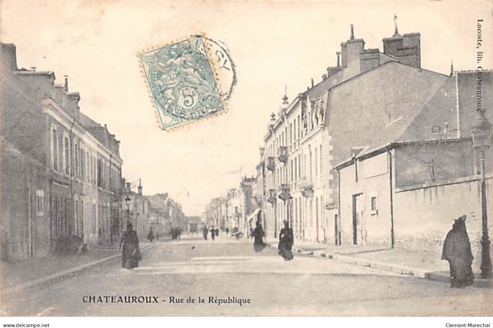 CHATEAUROUX - Rue De La République - Très Bon état - Chateauroux