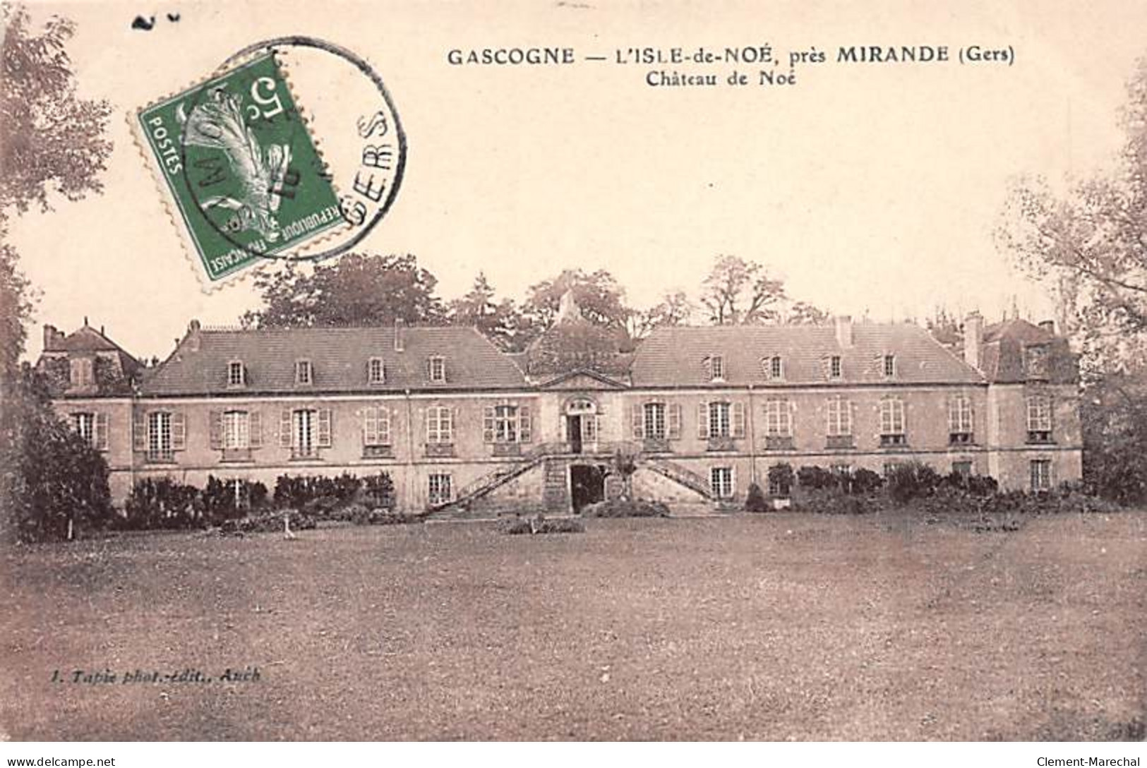 L'ISLE DE NOE Près MIRANDE - Château De Noé - Très Bon état - Autres & Non Classés