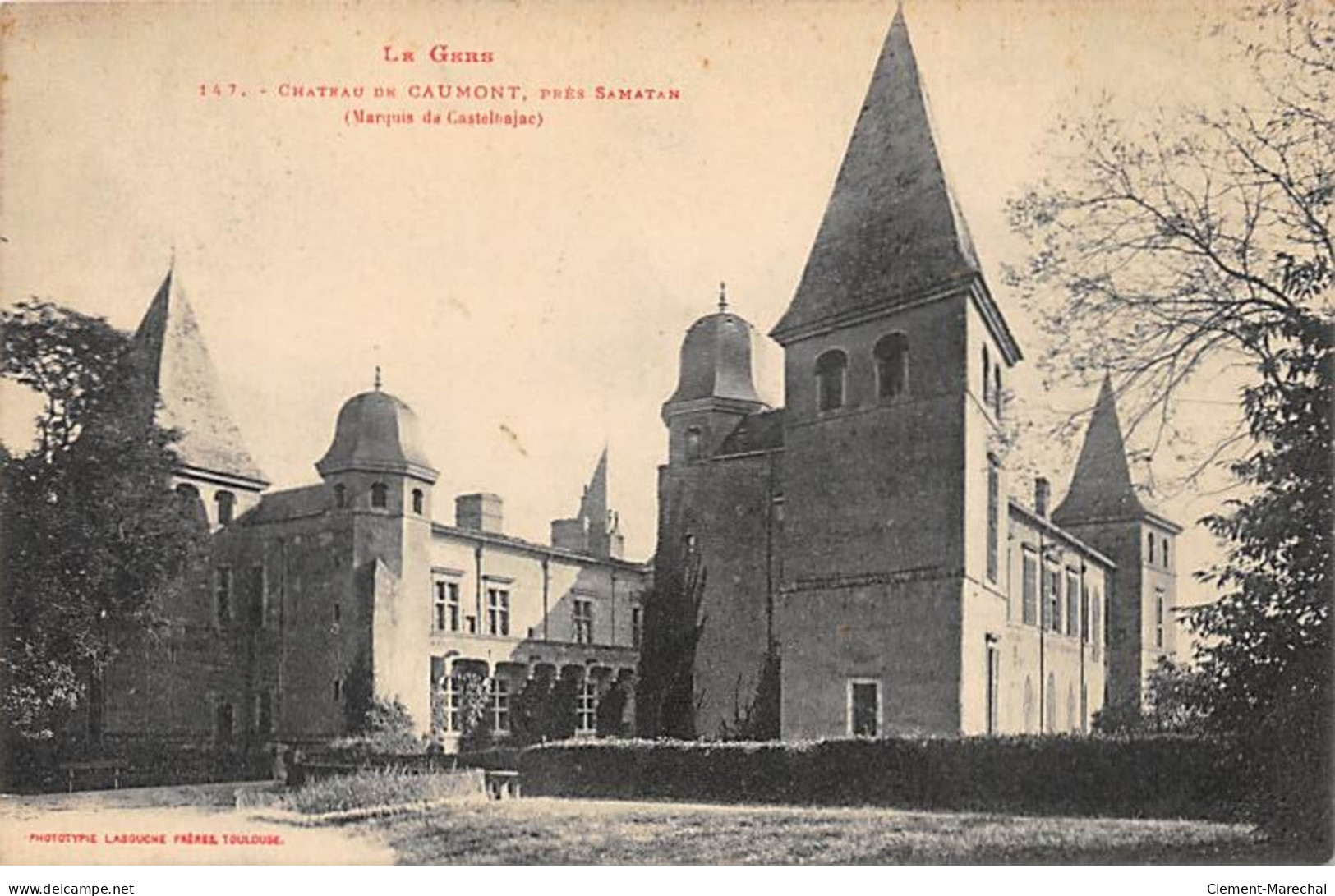 Château De CAUMONT Près Samatan - Très Bon état - Other & Unclassified
