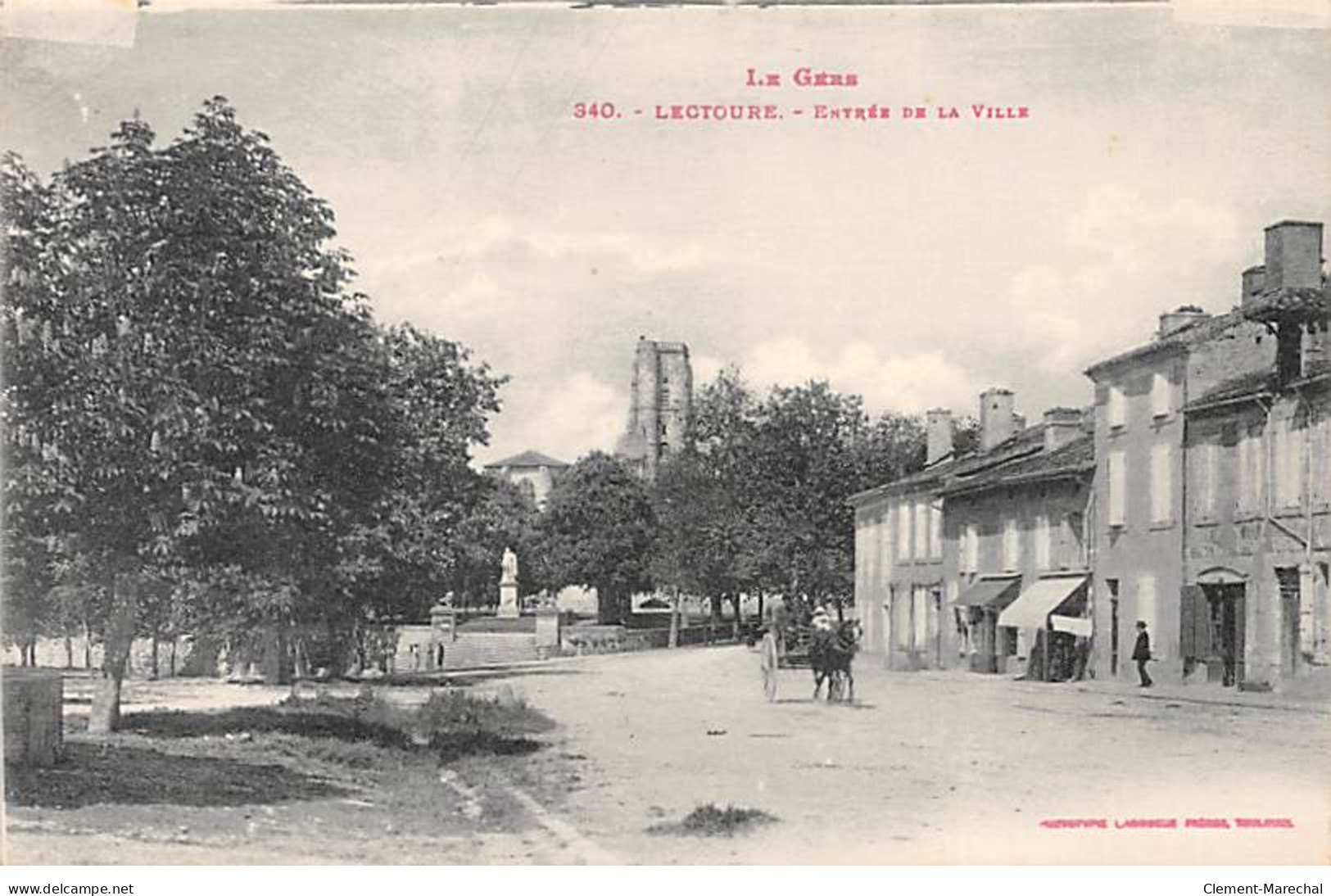 LECTOURE - Entrée De La Ville - Très Bon état - Lectoure