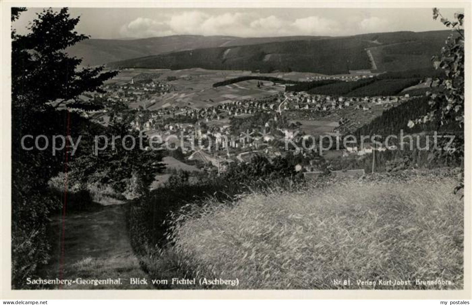 73332513 Sachsenberg-Georgenthal Panorama Blick Vom Fichtel Aschberg Sachsenberg - Klingenthal