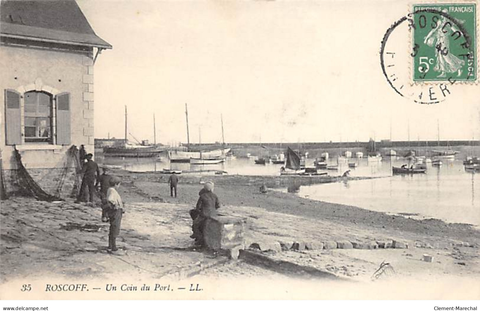 ROSCOFF - Un Coin Du Port - Très Bon état - Roscoff