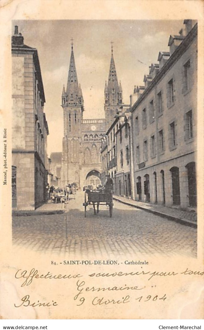 SAINT POL DE LEON - Cathédrale - Très Bon état - Saint-Pol-de-Léon