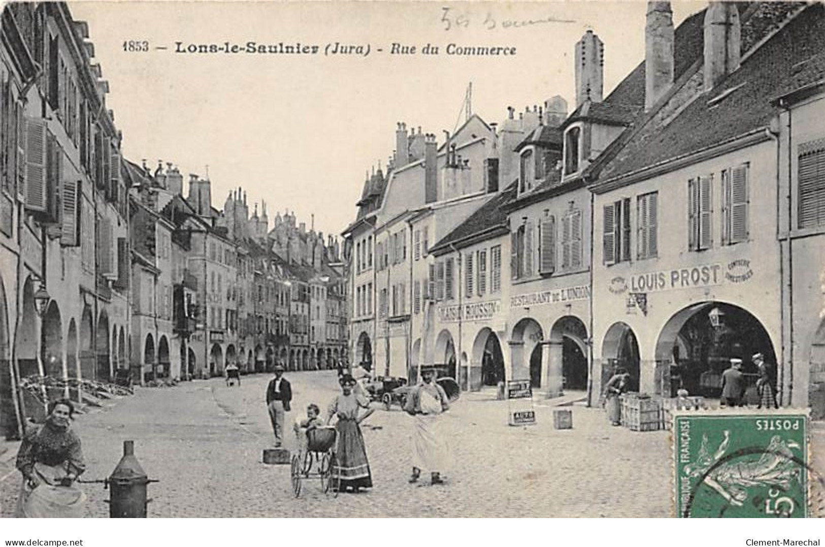 LONS LE SAUNIER - Rue Du Commerce - Très Bon état - Lons Le Saunier