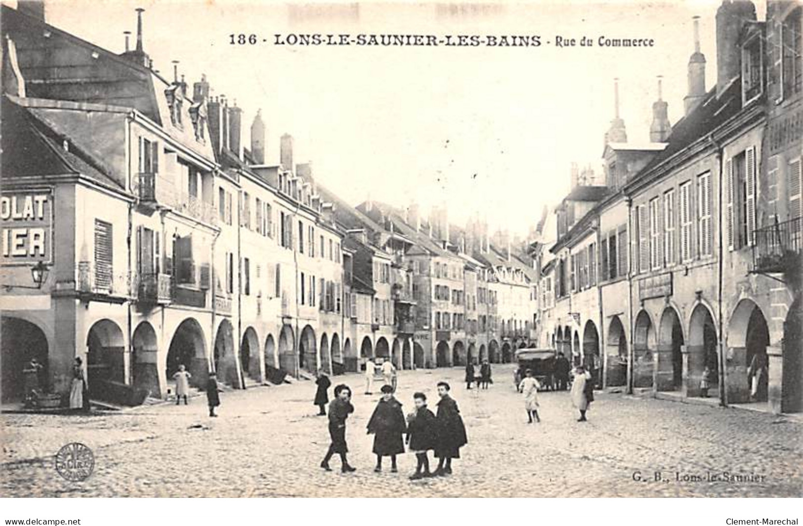 LONS LE SAUNIER LES BAINS - Rue Du Commerce - Très Bon état - Lons Le Saunier