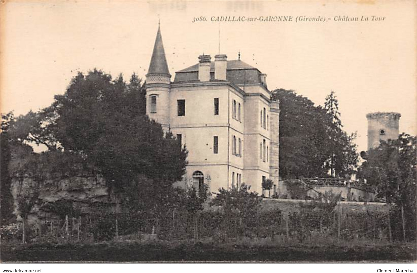 CADILLAC SUR GARONNE - Château La Tour - Très Bon état - Cadillac