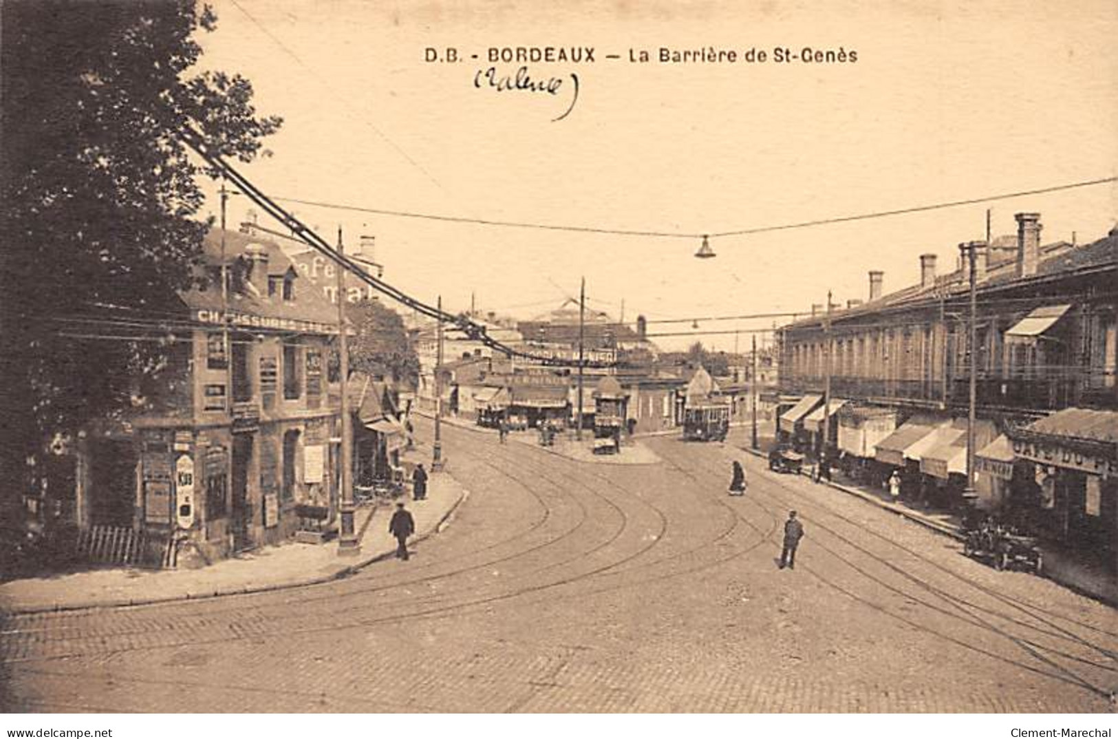 BORDEAUX - La Barrière De Saint Genès - Très Bon état - Bordeaux