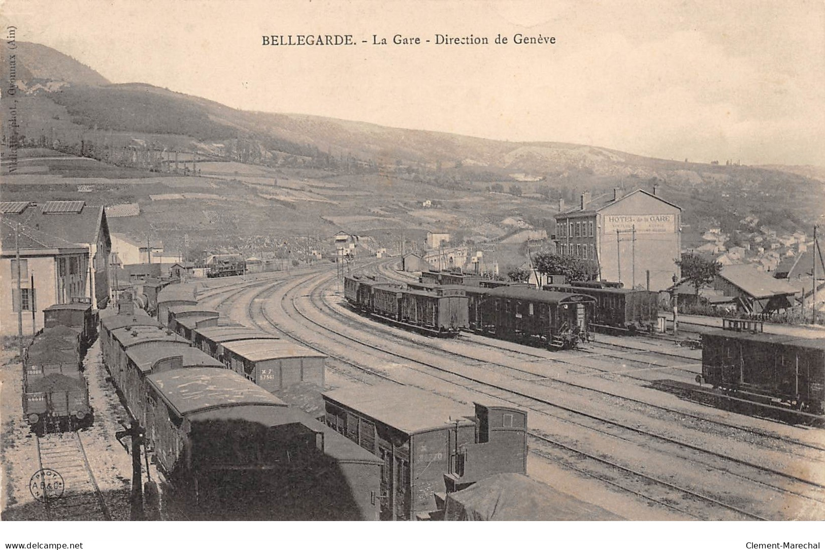 BELLEGARDE - La Gare - Direction De Genève - Très Bon état - Bellegarde-sur-Valserine