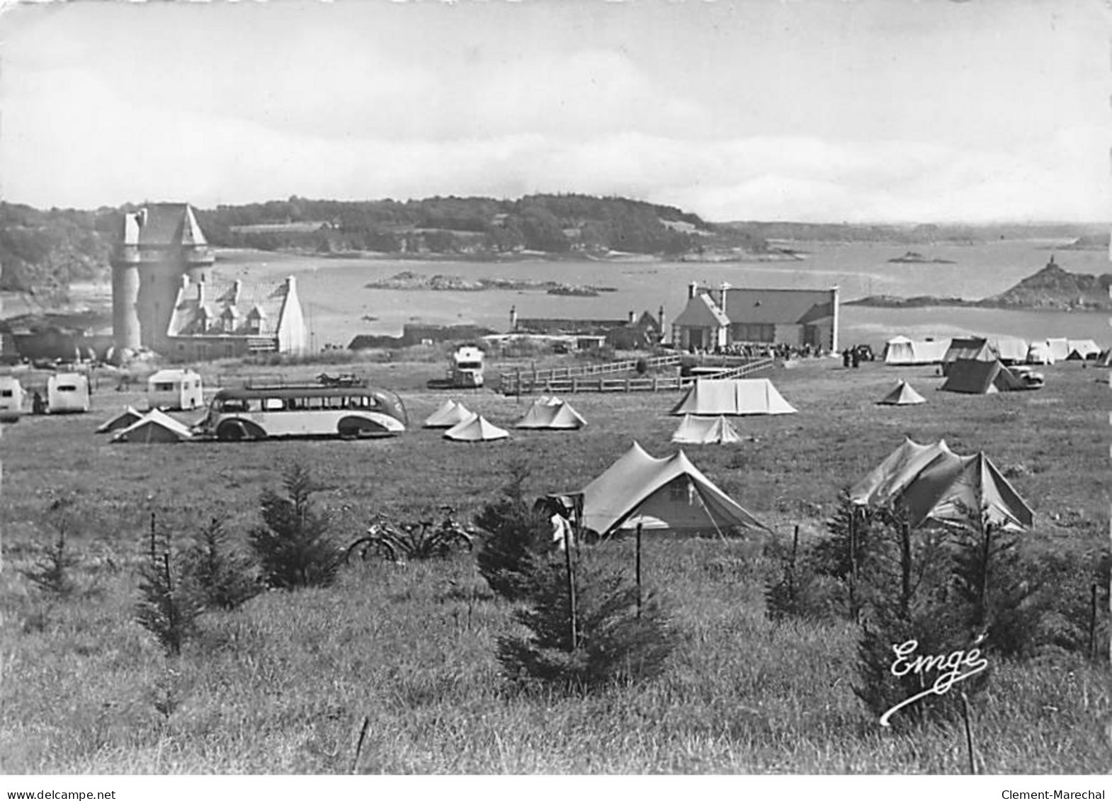 SAINT SERVAN SUR MER - Le Terrain De Camping - La Tour Solidor - La Rance - Très Bon état - Saint Servan