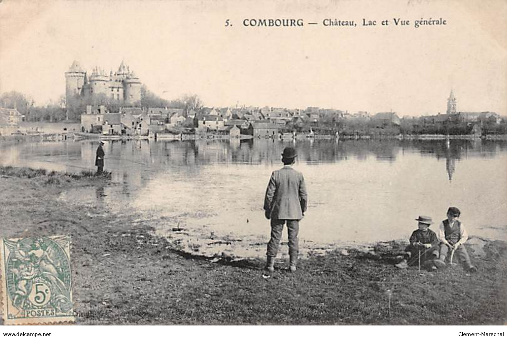 COMBOURG - Château, Lac Et Vue Générale - Très Bon état - Combourg