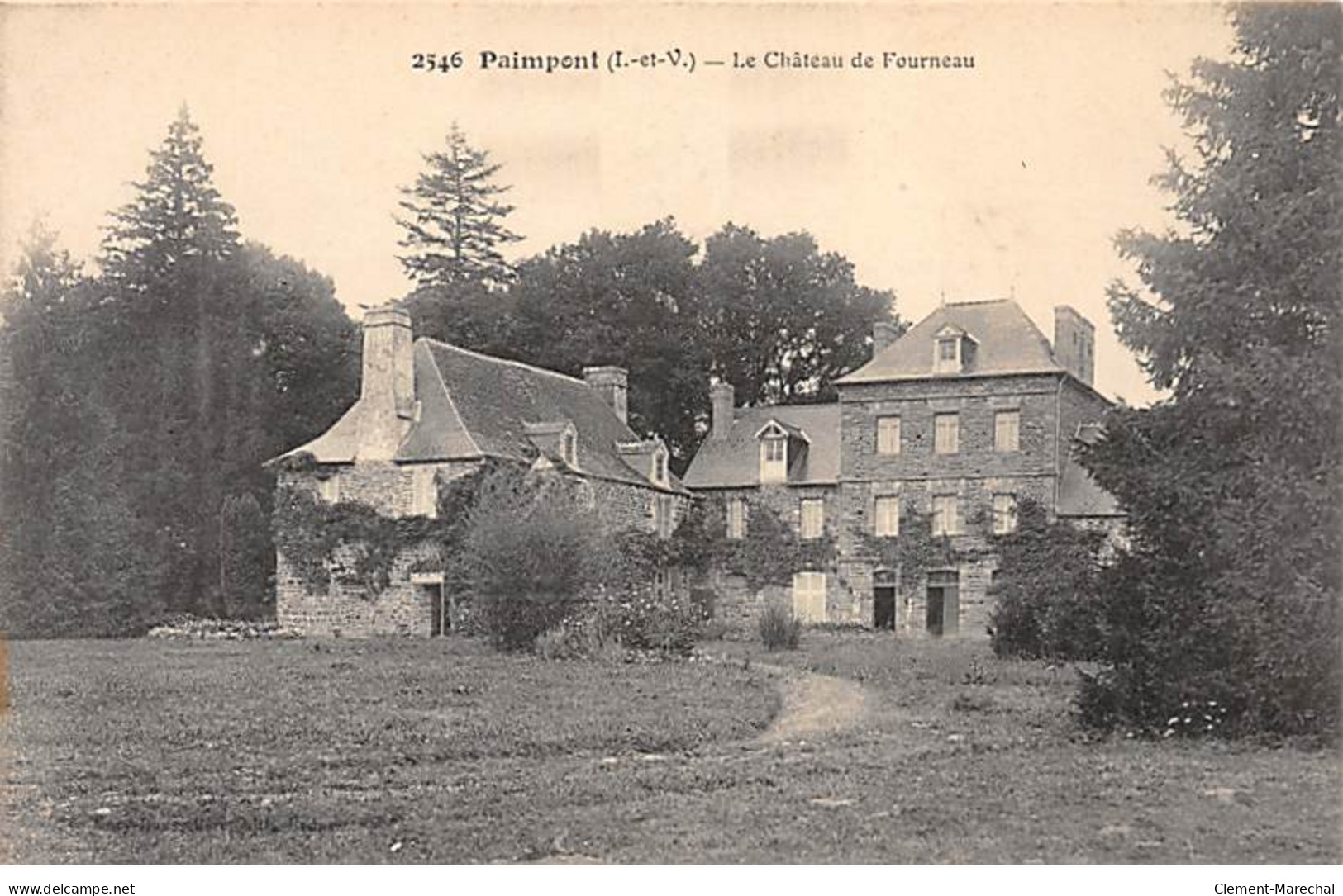 PAIMPONT - Le Château De Fourneau - Très Bon état - Paimpont