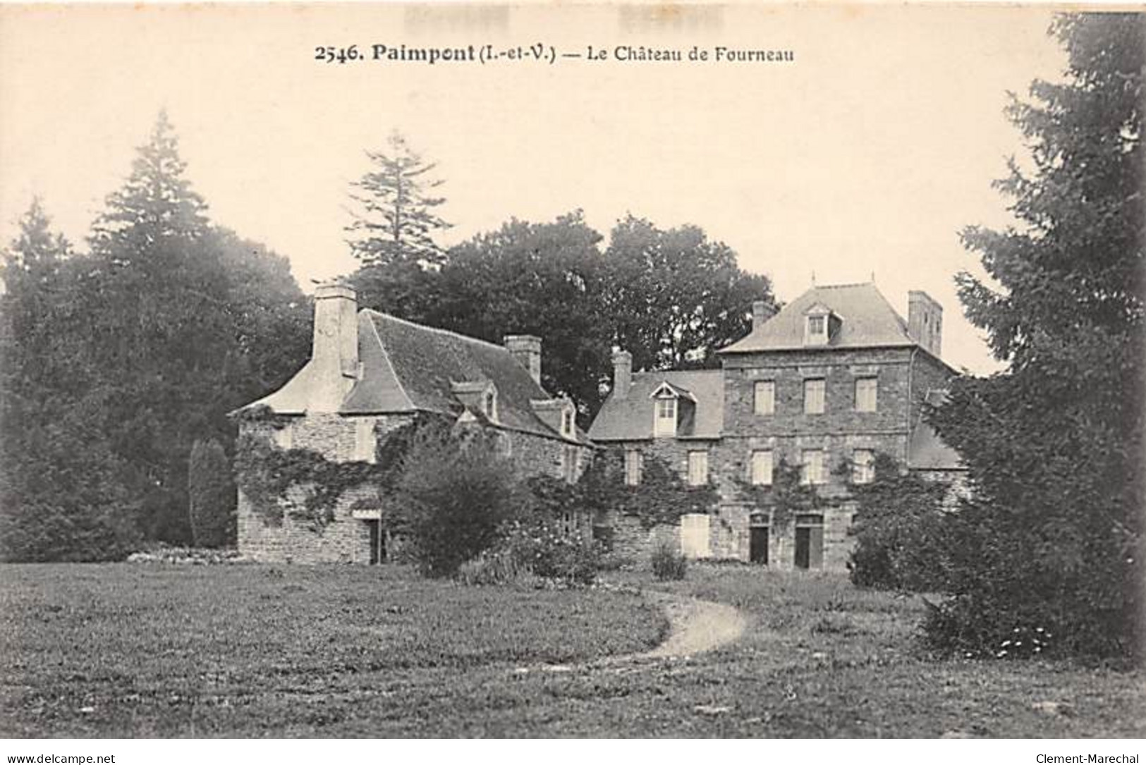 PAIMPONT - Le Château De Fourneau - Très Bon état - Paimpont