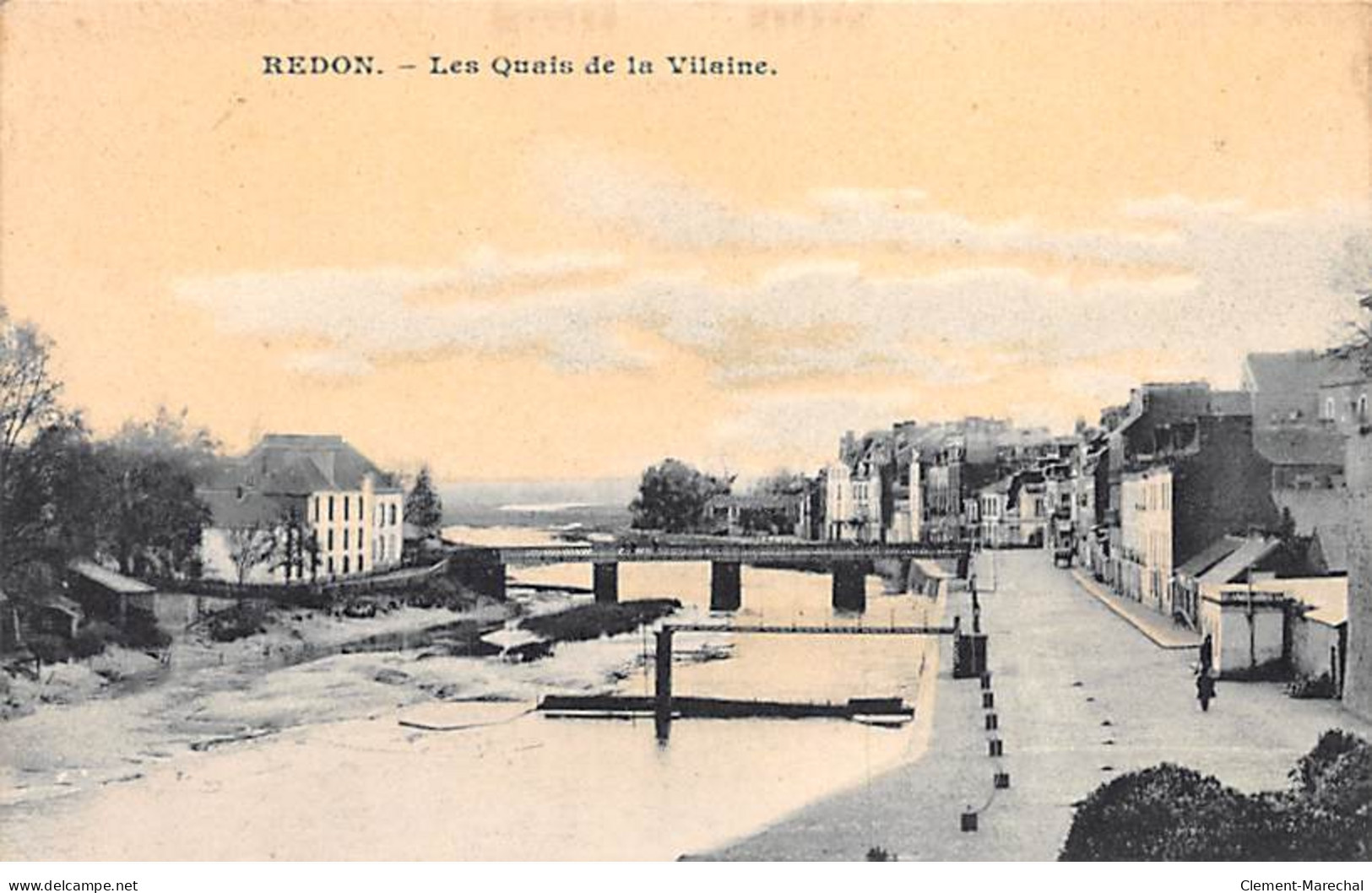 REDON - Les Quais De La Vilaine - Très Bon état - Redon