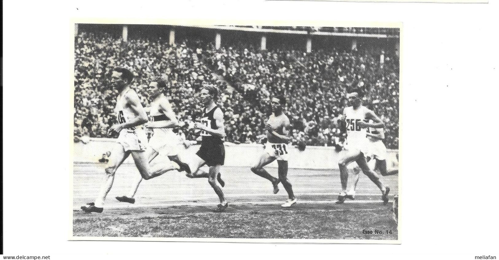 DS43 - IMAGE COLLECTION ESSO - GLENN CUNNINGHAM - JACK LOVELOCK - LUIGI BECCALI 331 - OLYMPIA 1936 - Atletismo