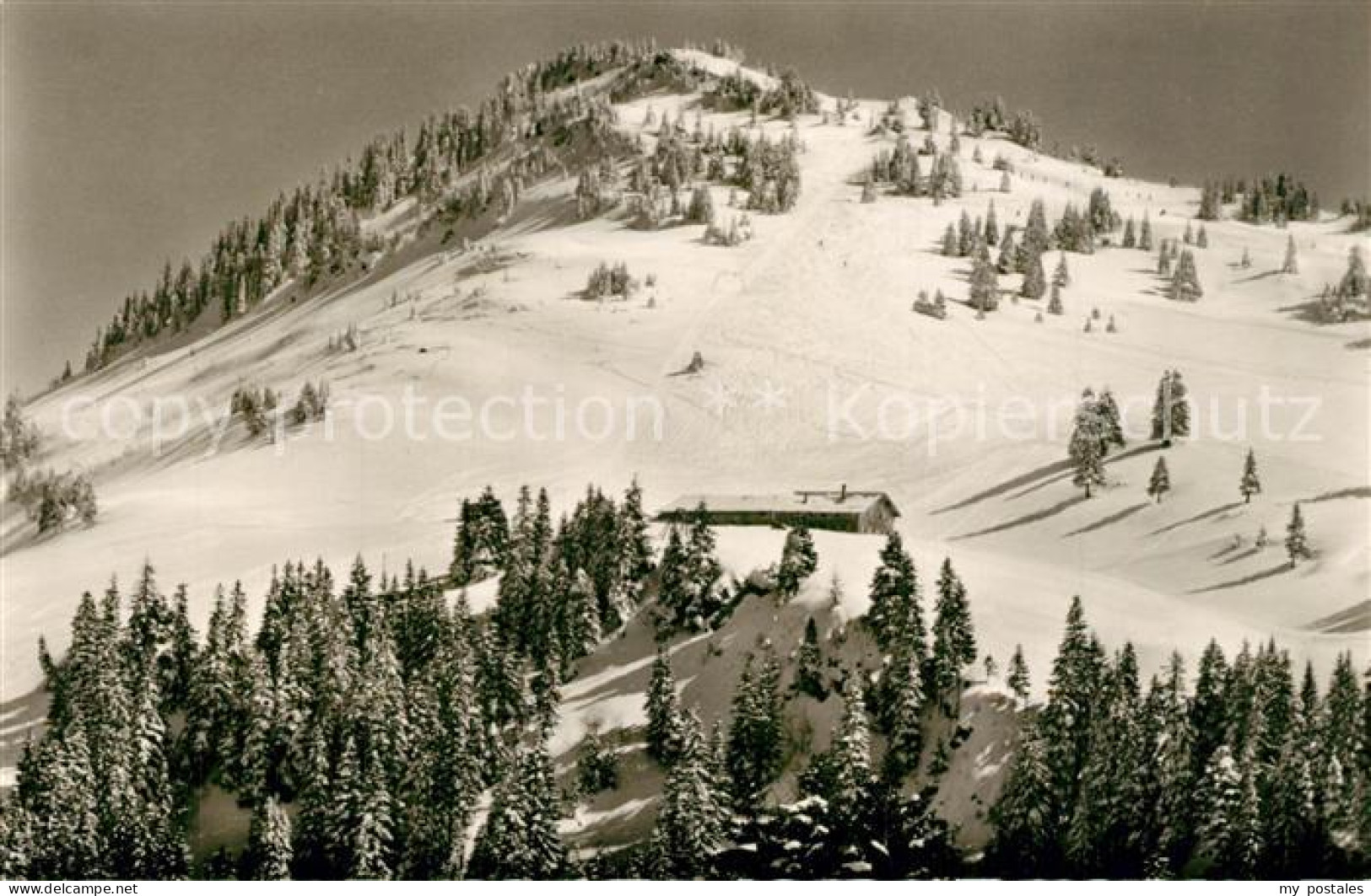 73331308 Steibis Falkenhuette Und Einegundkopf Falken Wintersportplatz Allgaeuer - Oberstaufen