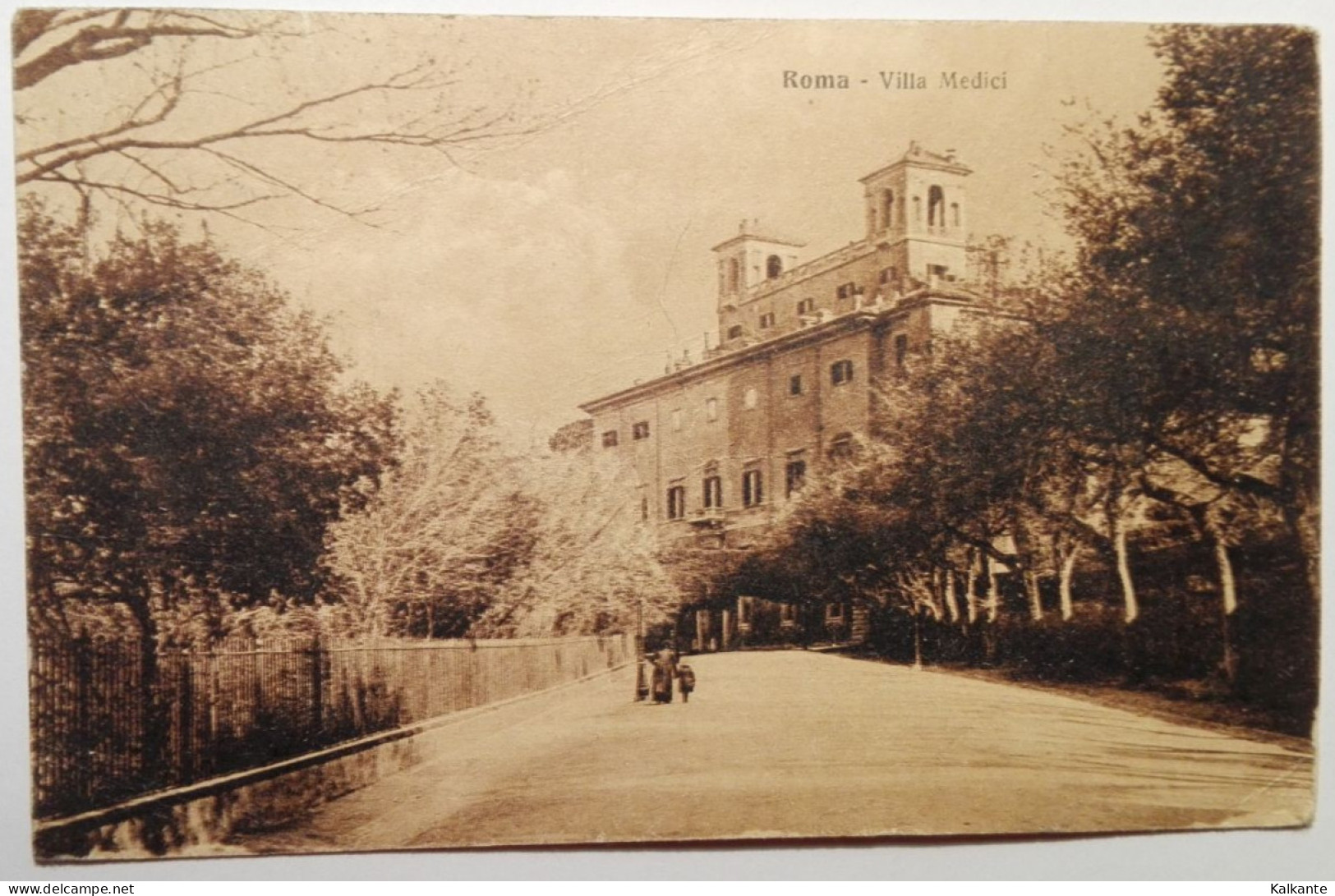 ROMA - 1918 - Villa Medici - Otros Monumentos Y Edificios