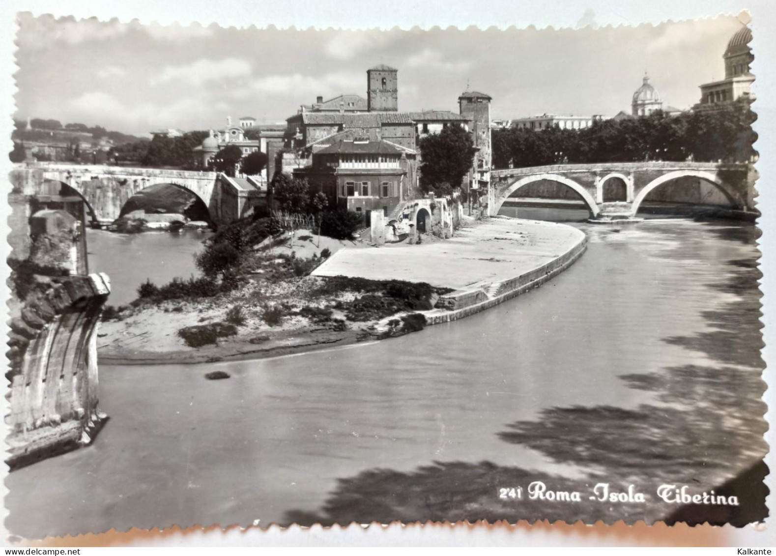 ROMA - Isola Tiberina - Fiume Tevere