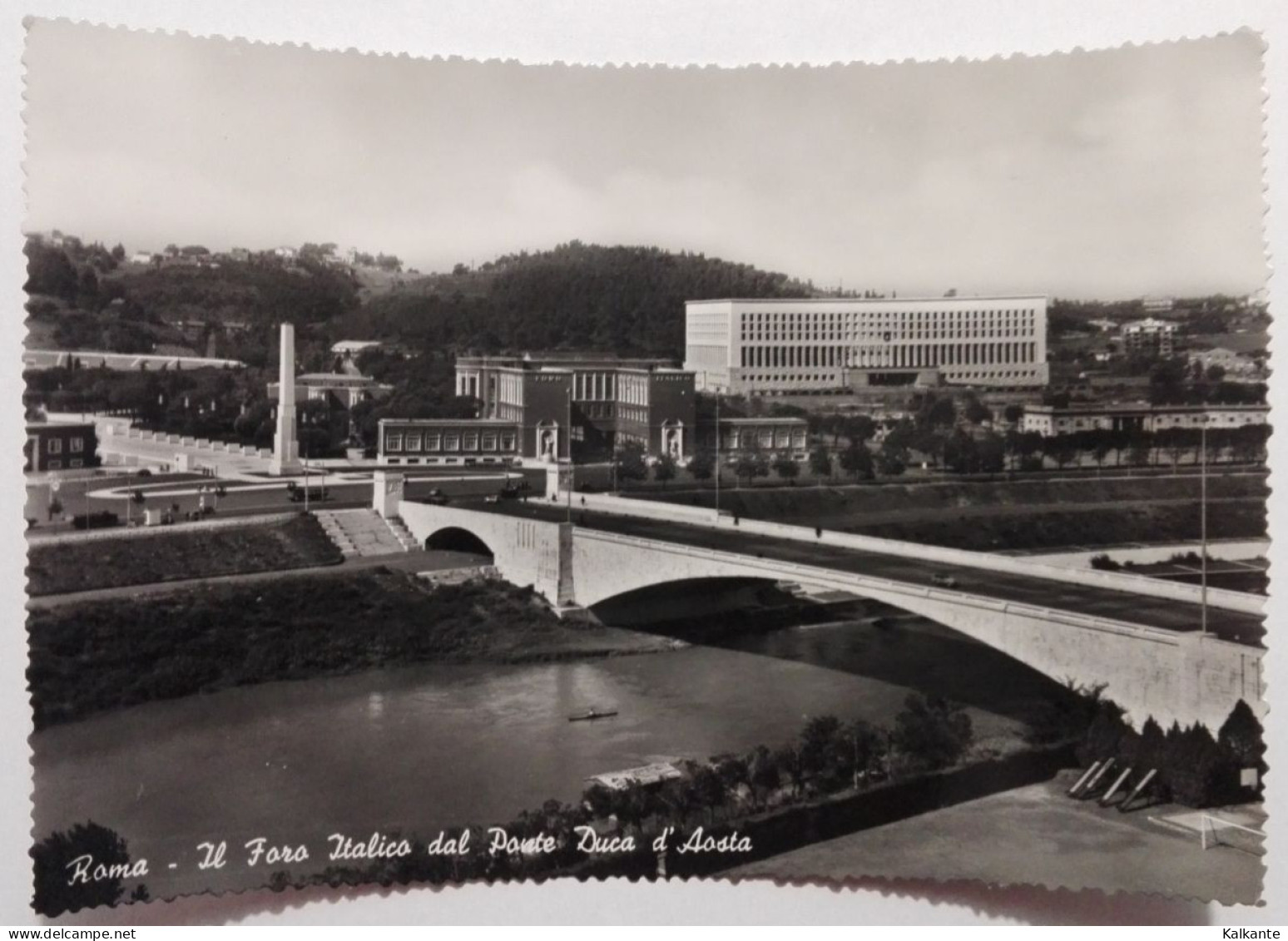 ROMA - 1957 - Foro Italico Dal Ponte Duca D'Aosta - Pontes