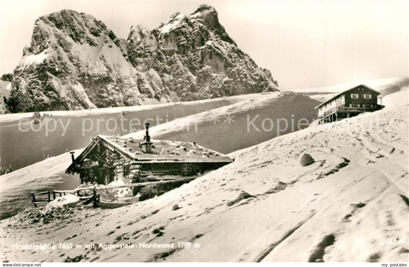 73331302 Aggenstein Mit Hochalphuette Und Nordwand Aggenstein - Pfronten