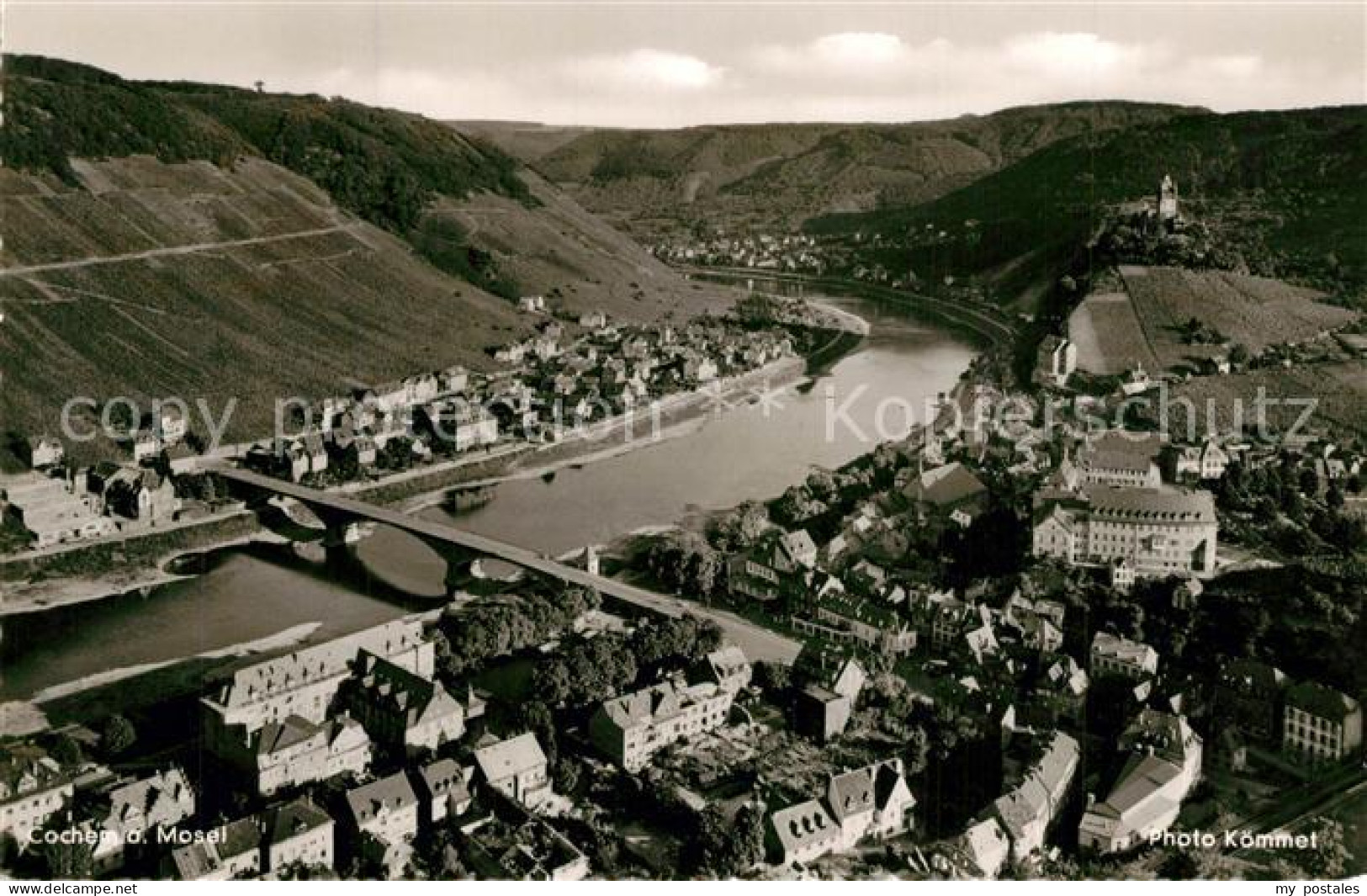 73331290 Cochem Mosel Fliegeraufnahme Cochem Mosel - Cochem