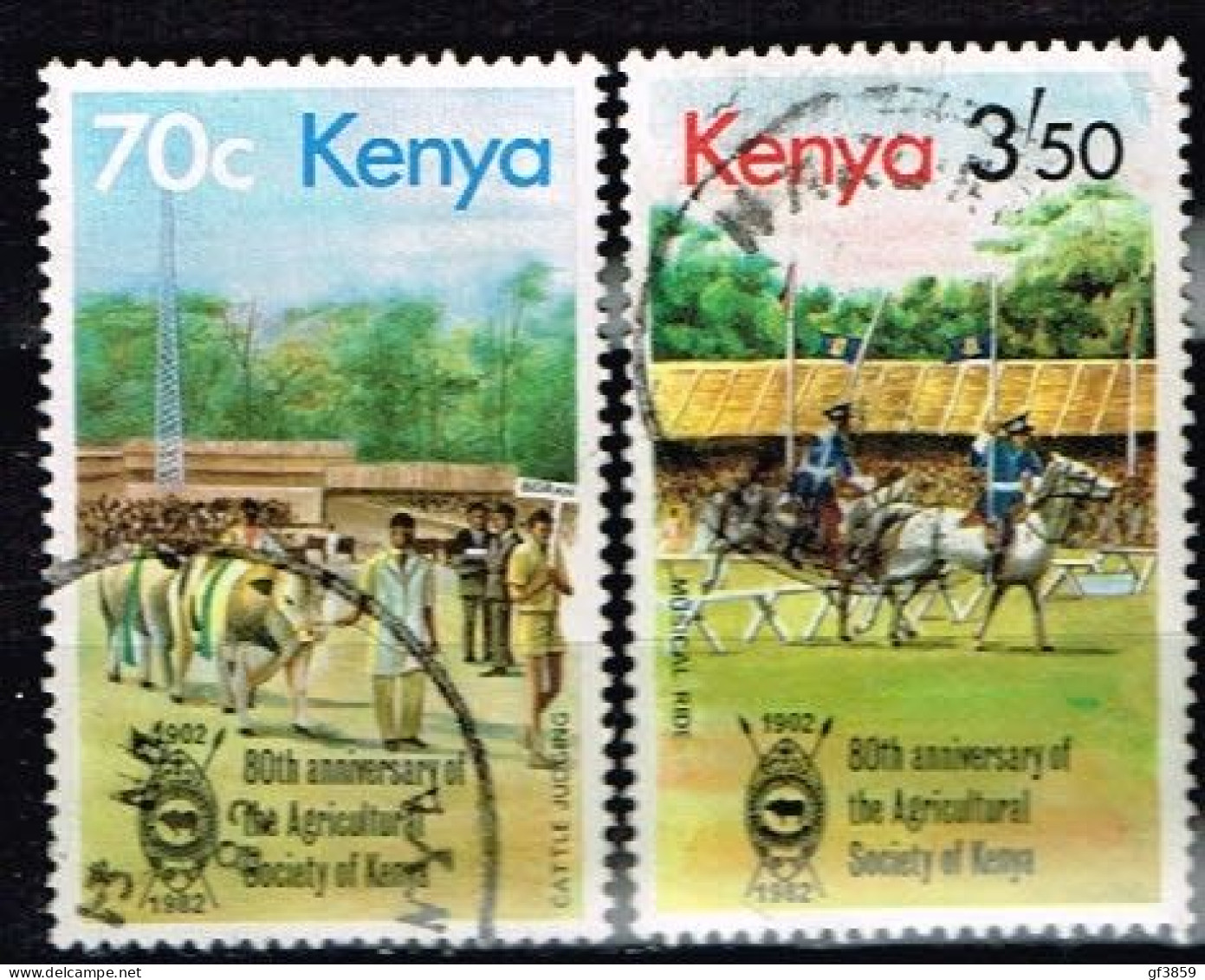 KENYA / Oblitérés/Used / 1982 - 80 Ans De La Société D'agriculture - Kenya (1963-...)