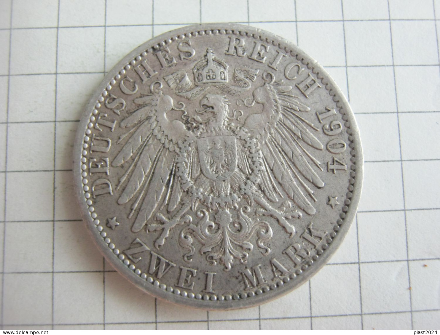 Prussia 2 Mark 1904 A - 2, 3 & 5 Mark Silber