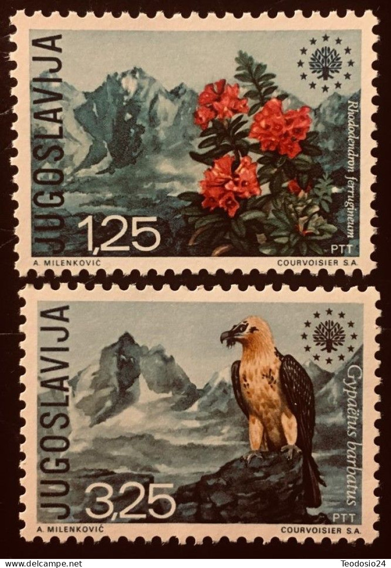 YUGOSLAVIA 1970 1291 A 1292 ** - Unused Stamps
