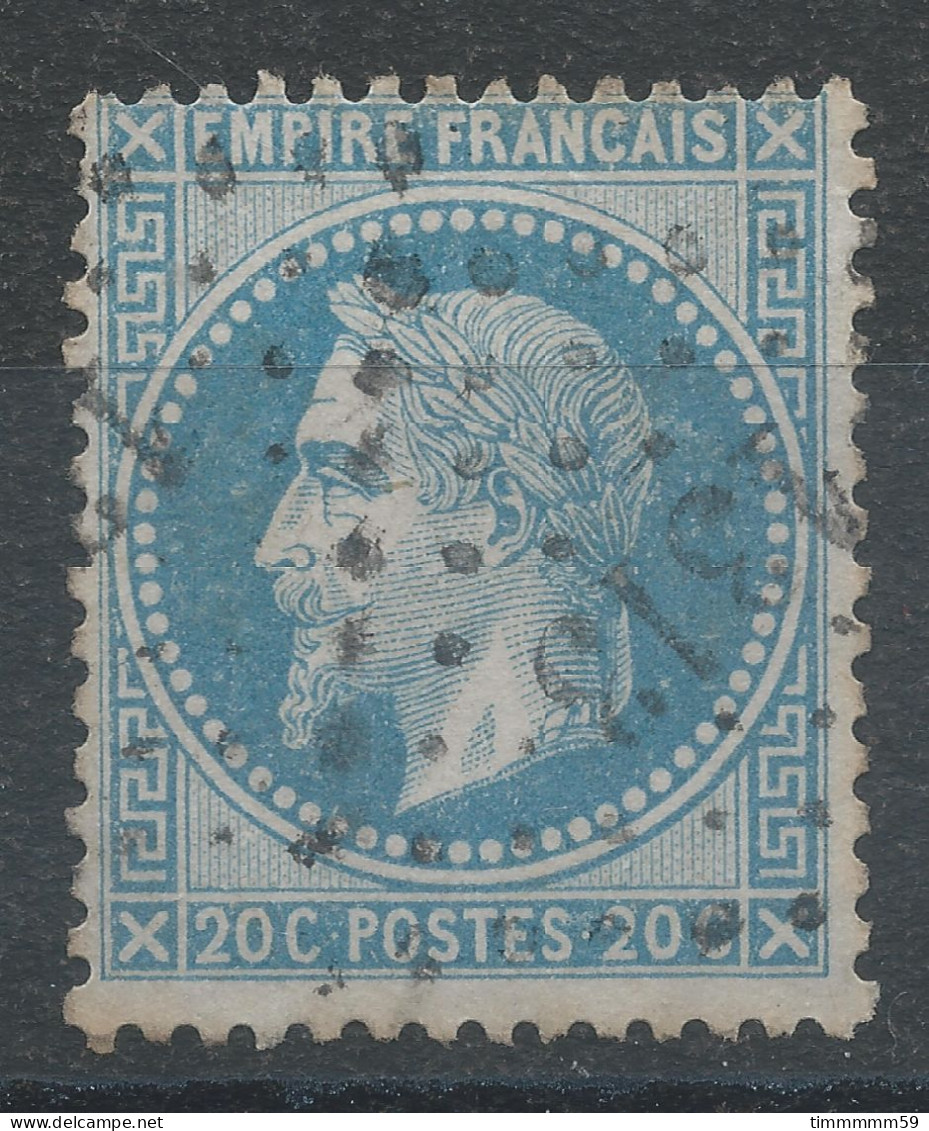 Lot N°83218   N°29A, Oblitéré PC Du GC 1313 DOLE-DU-JURA(38) - 1863-1870 Napoléon III Lauré