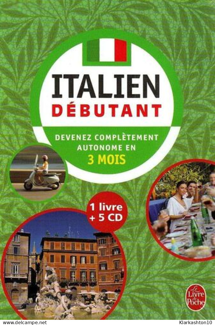 Coffret Italien Debutant 5 CD - Other & Unclassified