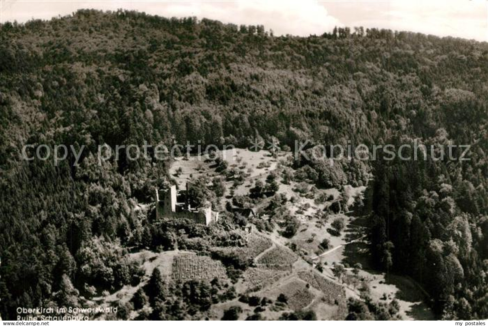 73331168 Oberkirch Baden Ruine Schauenburg Oberkirch Baden - Oberkirch