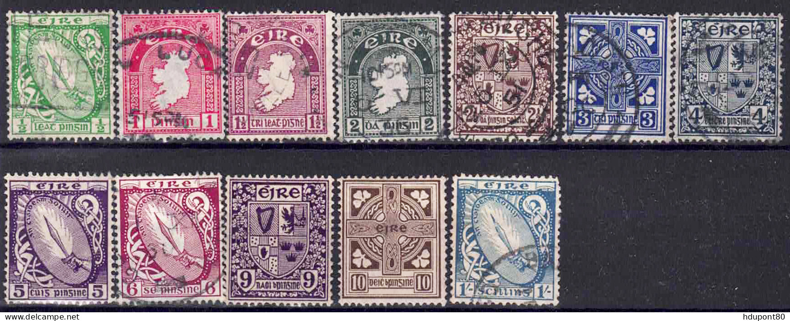 YT  40 à 51 - Used Stamps