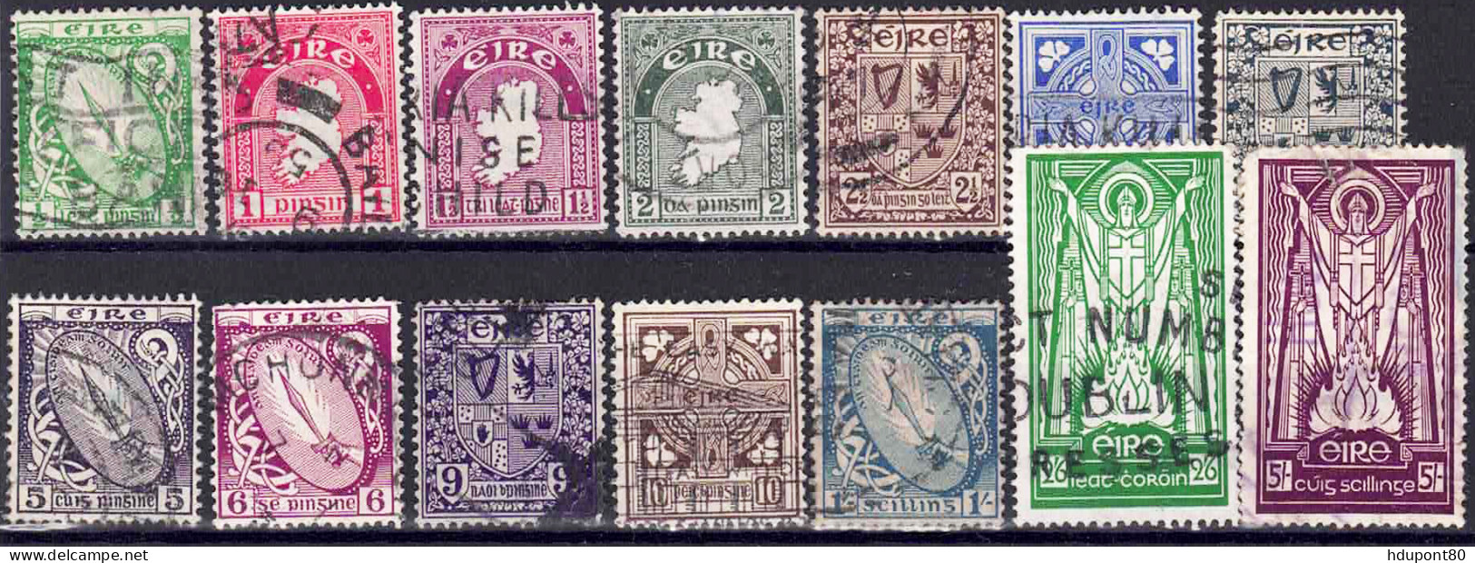 YT  78 à 91 - Used Stamps