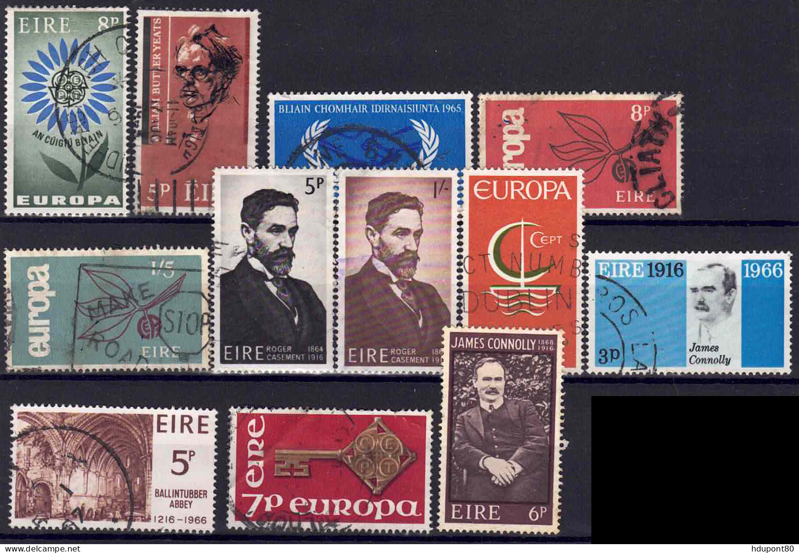 YT  167, 171, 173, 175 à 177, 185 à 187, 189, 203, 207 - Used Stamps