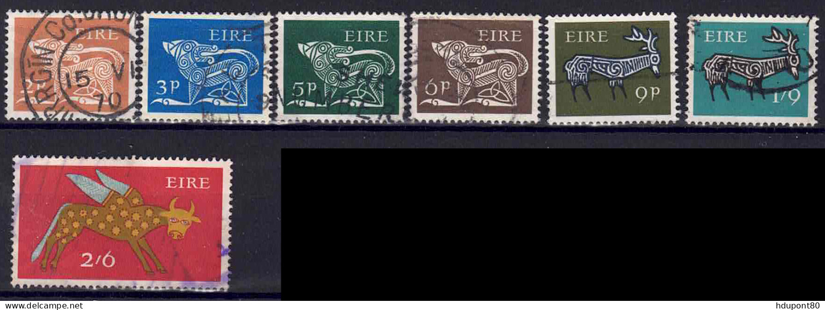 YT  213, 214, 216, 217, 220, 223, 224 - Used Stamps
