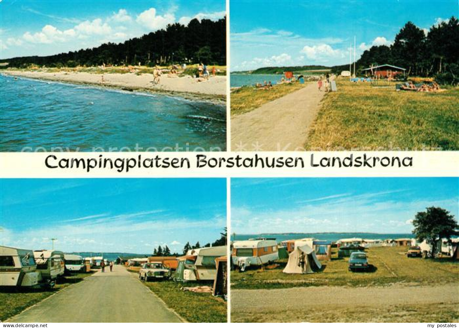 73328667 Landskrona Campingplatsen Borstahusen Landskrona - Suède