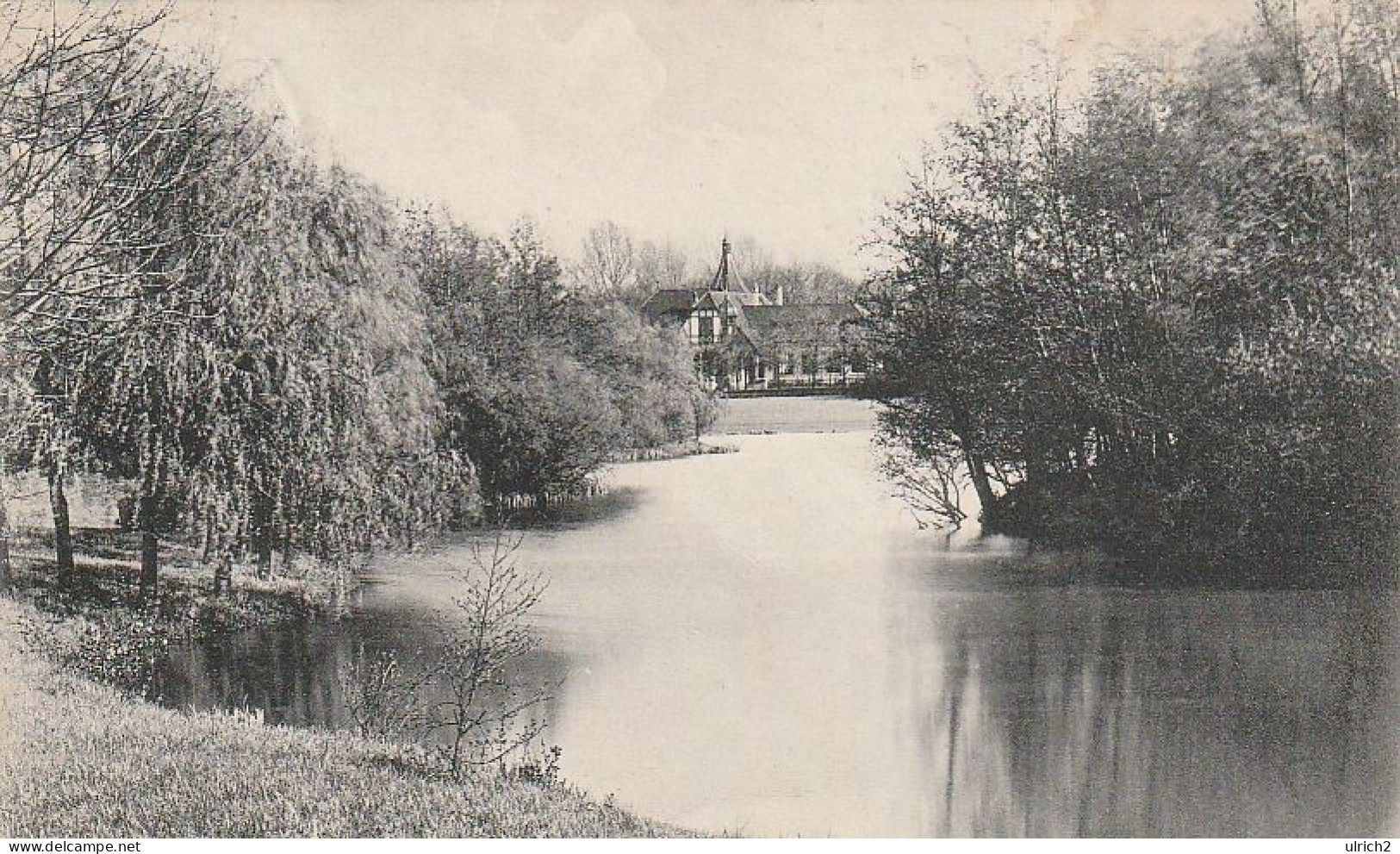 AK Krefeld - Stadtwald Mit Restaurant - 1911 (69185) - Krefeld