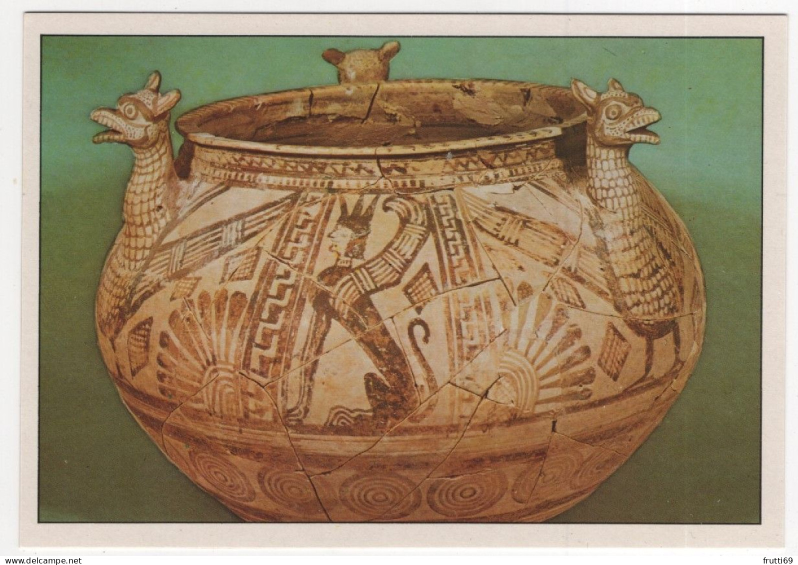 AK 210287 ART / PAINTING ... - Ägäis - Kretische Vase - Sphinx Und Greife - Antigüedad