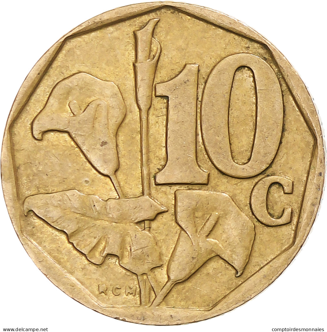 Afrique Du Sud, 10 Cents, 1996. - Südafrika