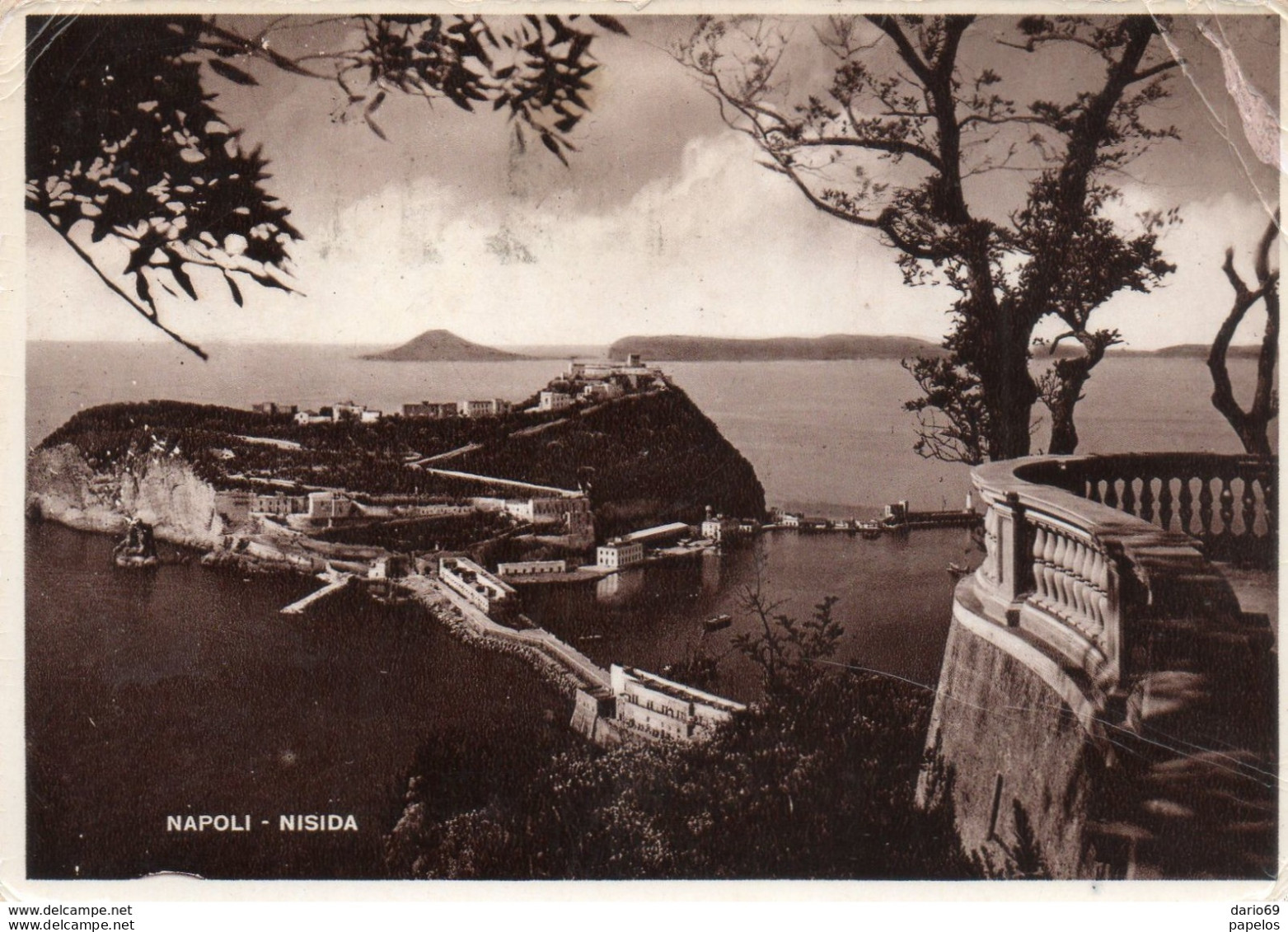 1946 CARTOLINA CON ANNULLO NAPOLI  NISIDA - Napoli (Neapel)